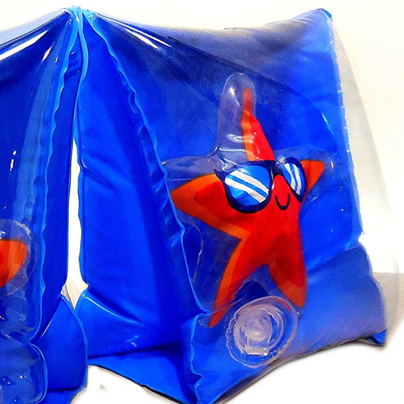 Child's Starfish Armband Water Wings Pool Safety Floaties Float - Picture 3 of 4
